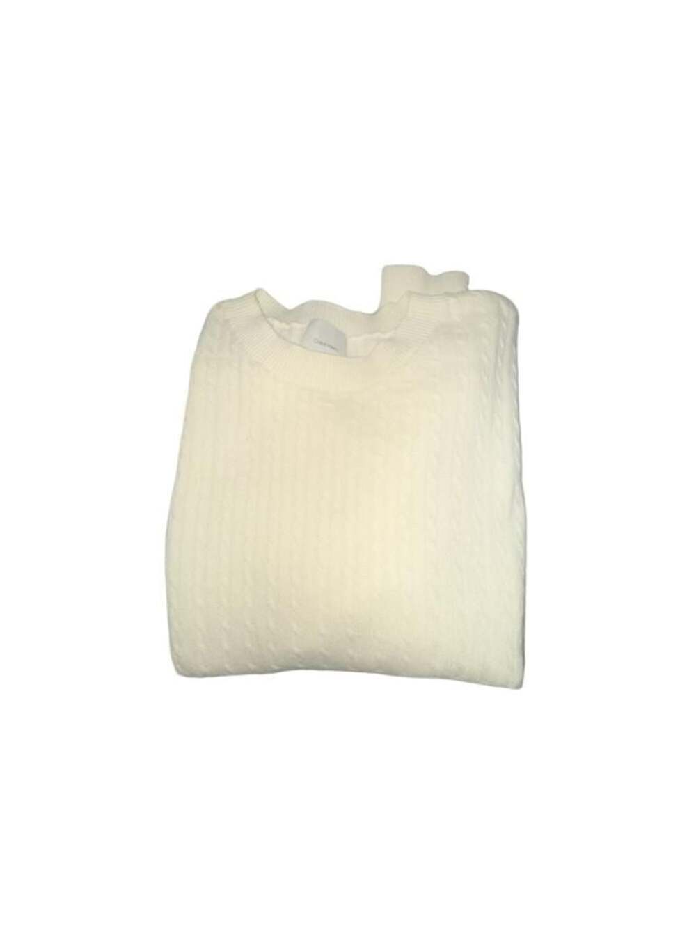 Calvin Klein Cable Knit Crewneck Sweater